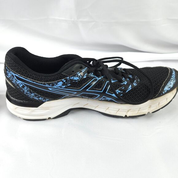 Asics Gel Excite 4 Women's Size 9 Black Running Shoes Lace Up Low Top Sneakers - Picture 5 of 10